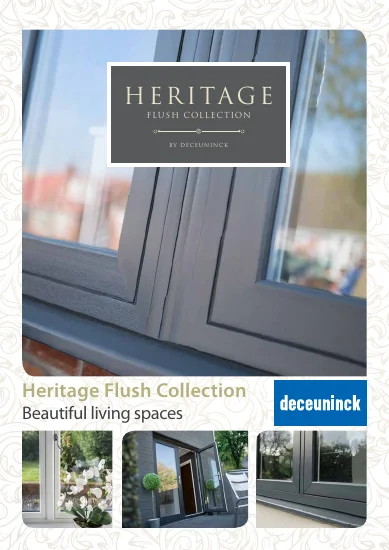 uPVC Flush Windows and Doors Brochure cover